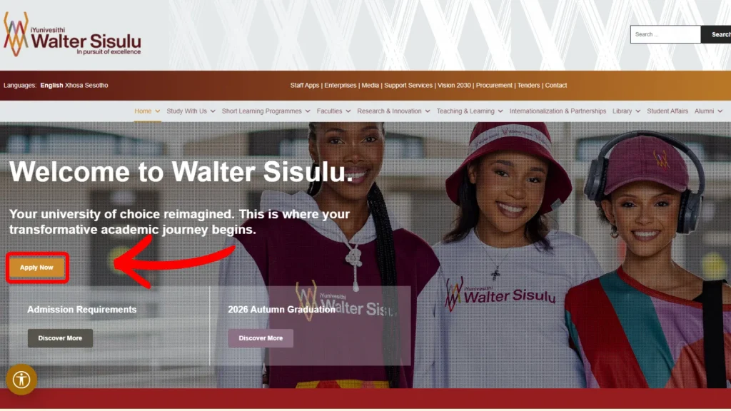WSU Online Application