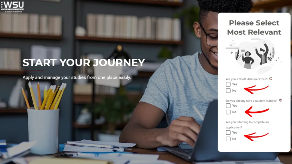 WSU Online Application