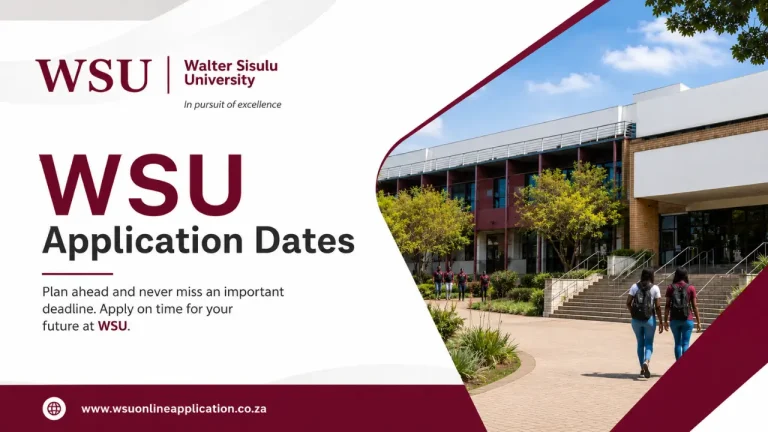 WSU Application Dates