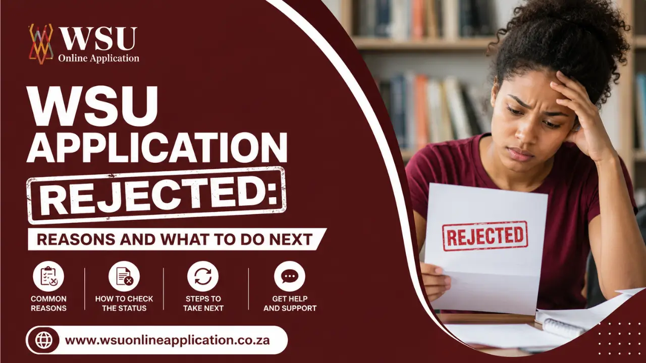 WSU Application Rejected