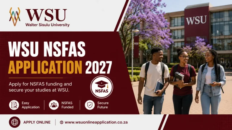 WSU NSFAS Application
