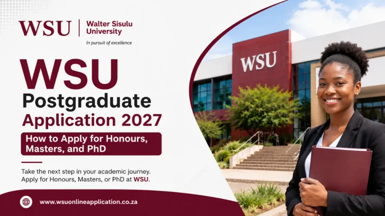 WSU Postgraduate Application